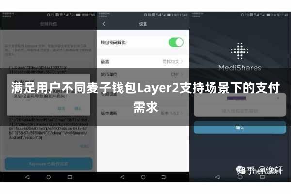 满足用户不同麦子钱包Layer2支持场景下的支付需求