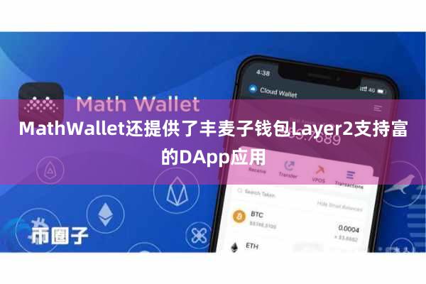 MathWallet还提供了丰麦子钱包Layer2支持富的DApp应用