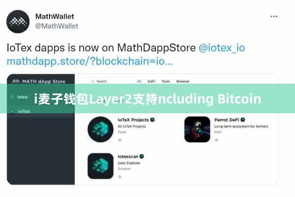 i麦子钱包Layer2支持ncluding Bitcoin